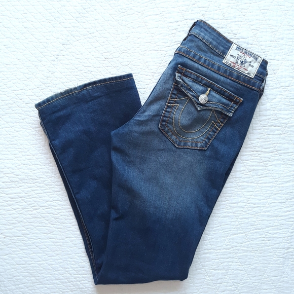 True Religion Nat Big T Bootcut Jeans size 30